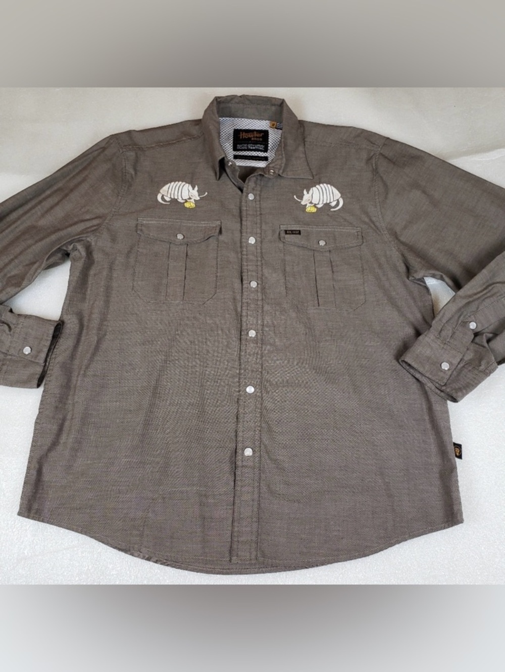 Howler Brothers - ACL Yellow Rose Collection/ Armadillo Embroidery - XL